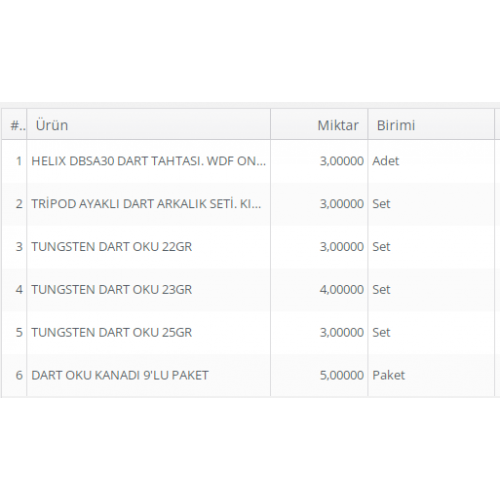 HEC BUTİK DART SET HEC BUTİK DART SET